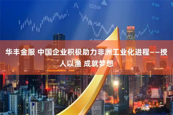 华丰金服 中国企业积极助力非洲工业化进程——授人以渔 成就梦想
